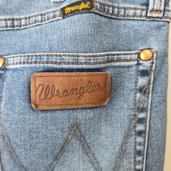 Wrangler Women's Boot Cut Jeans in Light Blue - Picture 9 of 16